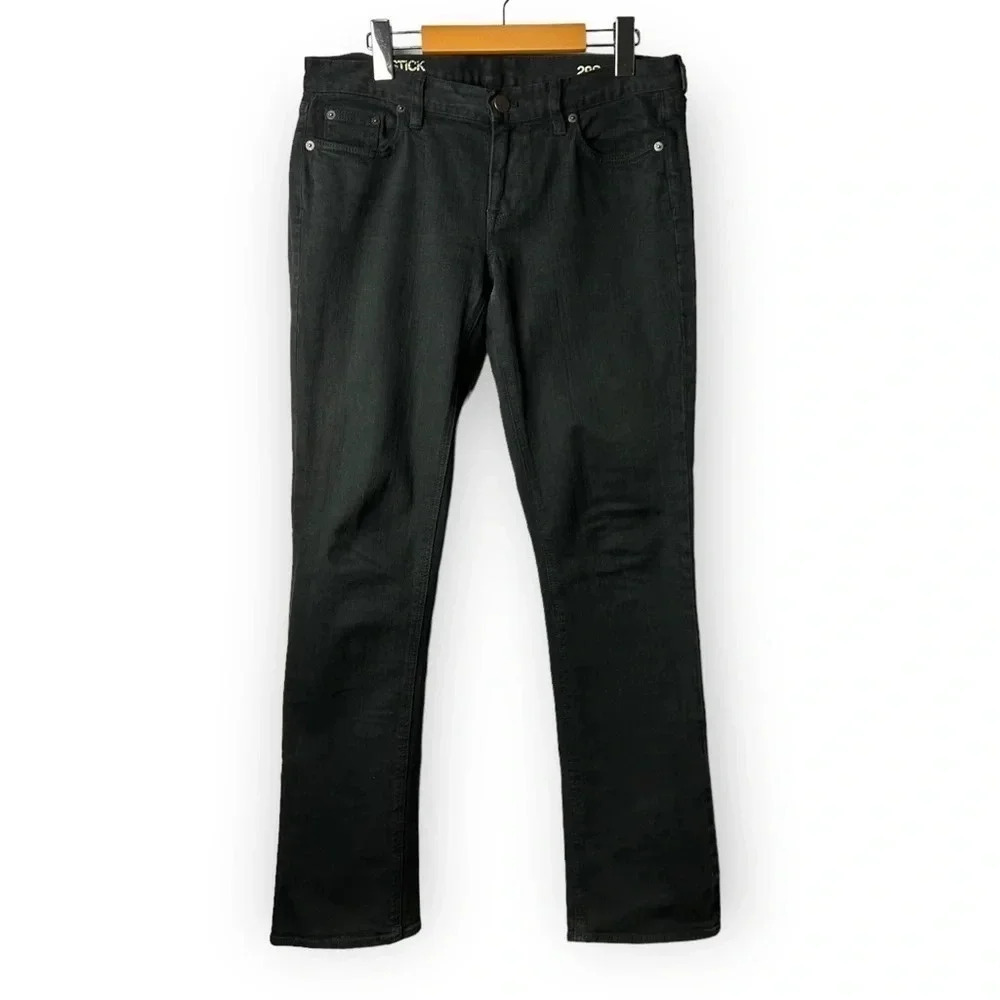 J. Crew  Black Matchstick Jeans 28 Short